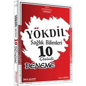 Tercih Akademi Yökdil Sağlık Bilimleri 10 Çözümlü Deneme - Özkan Kırmızı