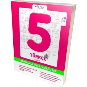 Bilfen Yayınları 5. Sınıf Türkçe Konu Anlatımlı Fasikül Set