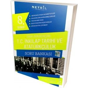 Netbil 8. Sınıf T.C. İnkılap Tarihi Ve Atatürkçülük Sıra Arkadaşım Soru Bankası 2019 Yeni Müfredat