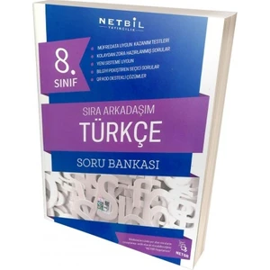 Netbil 8. Sınıf Türkçe Sıra Arkadaşım Soru Bankası 2019 Yeni Müfredat