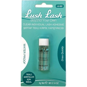 Lush Lash Takma Tekli Kirpik Yapistirici Saydam4Gr