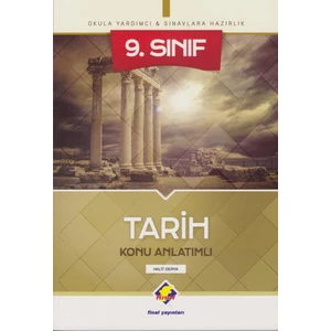 Final Yayınları 9. Sınıf Tarih Konu Anlatımlı yeni - Halit Derya