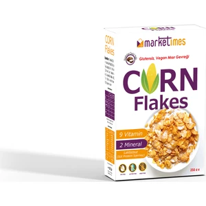 Corn Flakes Yerli Üretim Mısır Gevreği Glutensiz