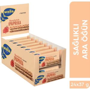 Kırmızı Biberli ve Krem Peynirli Sandviç/ Wasa Sandwich Cheese & Paprika (24'lü koli)