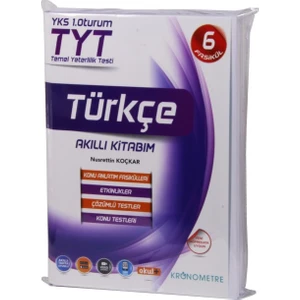 Kronometre Yayınları TYT Türkçe Konu Anlatımlı Fasiküller