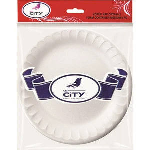 New City Köpük Tabak 6 Li