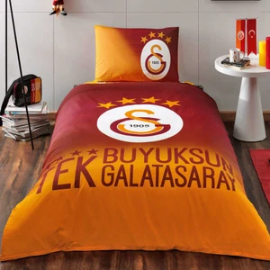 Galatasaray 4 Yıldızlı Lisanslı Tek Kişilik Nevresim Takı