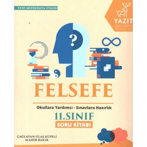 Yazıt Yayınları  11. Sınıf Felsefe Soru Kitabı
