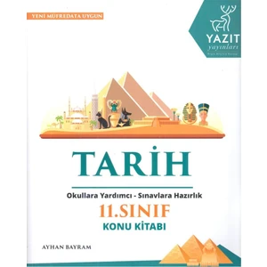Yazıt Yayınları  11. Sınıf Tarih Konu Kitabı