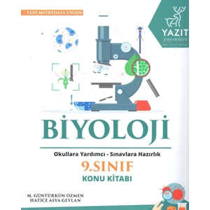 Yazıt Yayınları 9. Sınıf Biyoloji Konu Kitabı