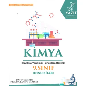 Yazıt Yayınları 9. Sınıf Kimya Konu Kitabı