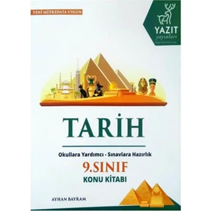 Yazıt Yayınları 9. Sınıf Tarih Konu Kitabı