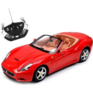 R/C 1/12 Uzaktan Kumandalı Ferrari California Işıklı Araba - Kırmızı