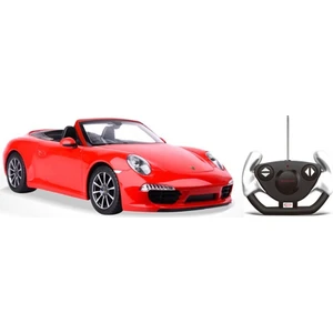 R/C 1/12 Uzaktan Kumandalı Porsche 911 Carrera S Işıklı Araba - Kırmızı