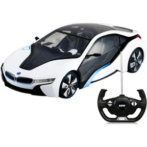 R/C 1/14 Uzaktan Kumandalı BMW i8 Işıklı Araba - Beyaz