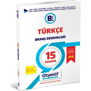 Lgs 8.Sınıf Türkçe Branş Denemeleri -15 Deneme