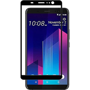 HTC U11 Plus Tam Kaplayan Çerçeveli Tempered Ekran Koruyucu