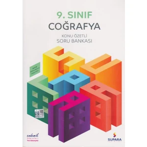 Supara 9. Sınıf Konu Özetli Coğrafya Soru Bankası - Lise - Supara Yayınları (B)