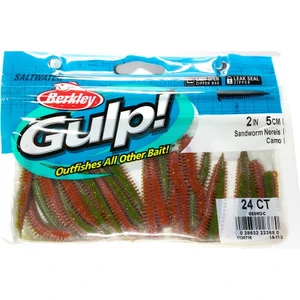 Gulpsandworm 5 Cm Camokokulu Sılıkon