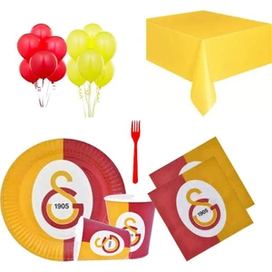 8 Kişilik Galatasaraylı Doğum Günü Malzemeleri Gs Konsepti