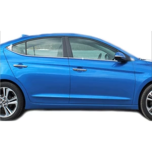 Hyundai Elentra 6 Krom Cam Çıtası 6 Parça 2016 Üzeri