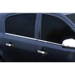 Opel Astra H Cam Çıtası 4 Parça Paslanmaz Çelik Sedan 2004 Üzeri Modeller