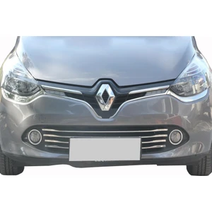 Renault Clio 4 Ön Tampon Çıtası Krom 6 Parça 2013-2016
