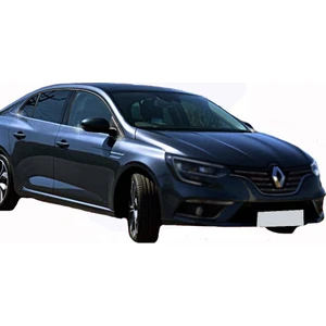 Renault Megane 4 Sedan Krom Cam Çıtası 2017 Üzeri