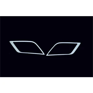 Seat İbiza 5 Sis Farı Çerçevesi 2 Parça Paslanmaz Çelik 2013-2017