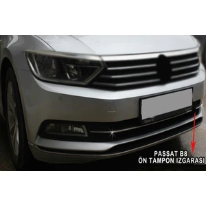 Arabamsekil Volkswagen Passat B8 Ön Tampon Izgarası Pas.Çelik 2015-2019