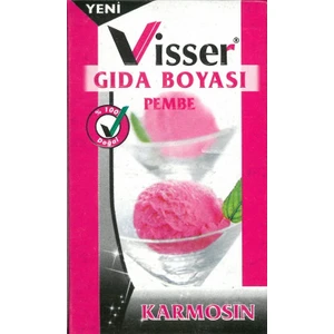 Visser Toz Gıda Boyası 9 Gram - Pembe