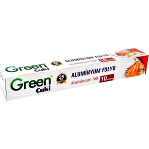 green Cukı Alüminyum Folyo 10 Metre