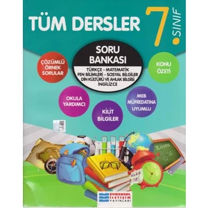 Evrensel İletişim Yayınları  7.Sınıf  Tüm Dersler Soru Bankası Yeni