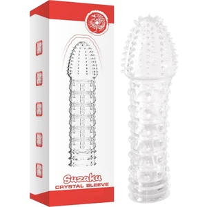Dildo Silikon Penis Kılıfı Uzatmalı Prezervatif
