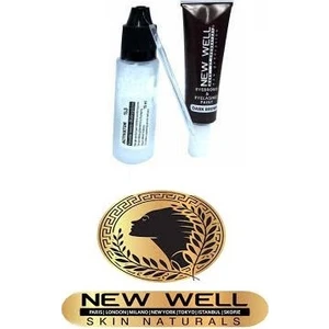 New Well Brown Kaş Kirpik Boyası Kahve
