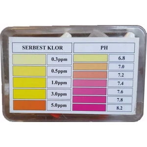 HAVUZ TEST KİTİ - KLOR PH TEST KİTİ