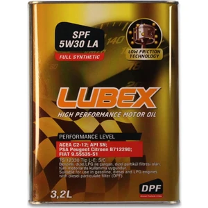 SPF 5W-30 LA 3,2 Litre Motor Yağı ( Üretim Yılı: 2022 )
