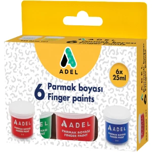 Parmak Boyası 25 ml 6 Renk