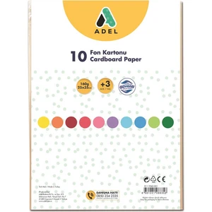 Fon Kartonu 25x35 Karışık 10'lu