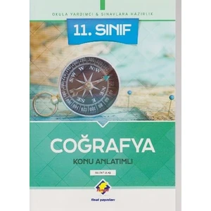 Final Yayınları 11. Sınıf Coğrafya Konu Anlatımlı - Yeni - Bülent Ulaş