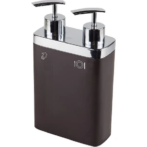 Viva 2'Li Sıvı Sabunluk Kahverengi M-E11-10