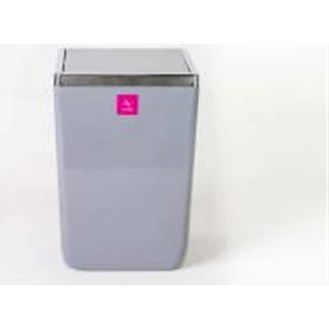 Toskana Çöp Kovası 6 Lt Gri  M-Sa05-07