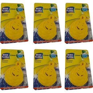Miss Flora Bulaşık Makinası Parlatıcı Ve Ferahlatıcı 6 Adet
