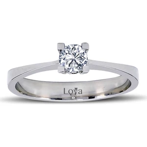 Lova H-VS 0,24 Karat Pırlanta Tektaş Yüzük 1010026