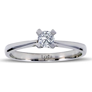 Lova 0,18 Karat Pırlanta Tektaş Yüzük 1010036