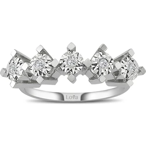 Lova 1,50 Karat Efektli Pırlanta Beştaş Yüzük 1020294