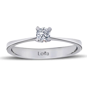 Lova G Renk 0,14 Karat Pırlanta Tektaş Yüzük 1030052