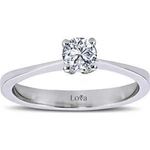 Lova F Renk 0,34 Karat Pırlanta Tektaş Yüzük 1030063