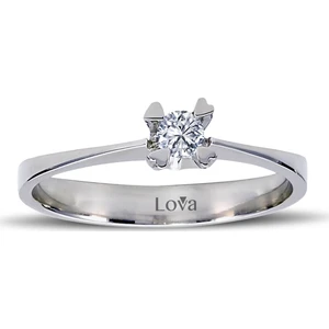 Lova G Renk 0,10 Karat Pırlanta Tektaş Yüzük 1030081
