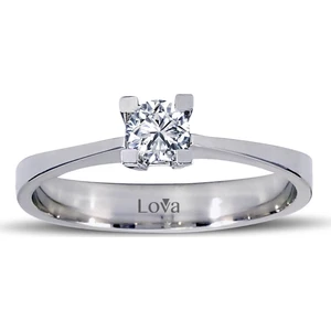 Lova H Renk 0,25 Karat Pırlanta Tektaş Yüzük 1050051